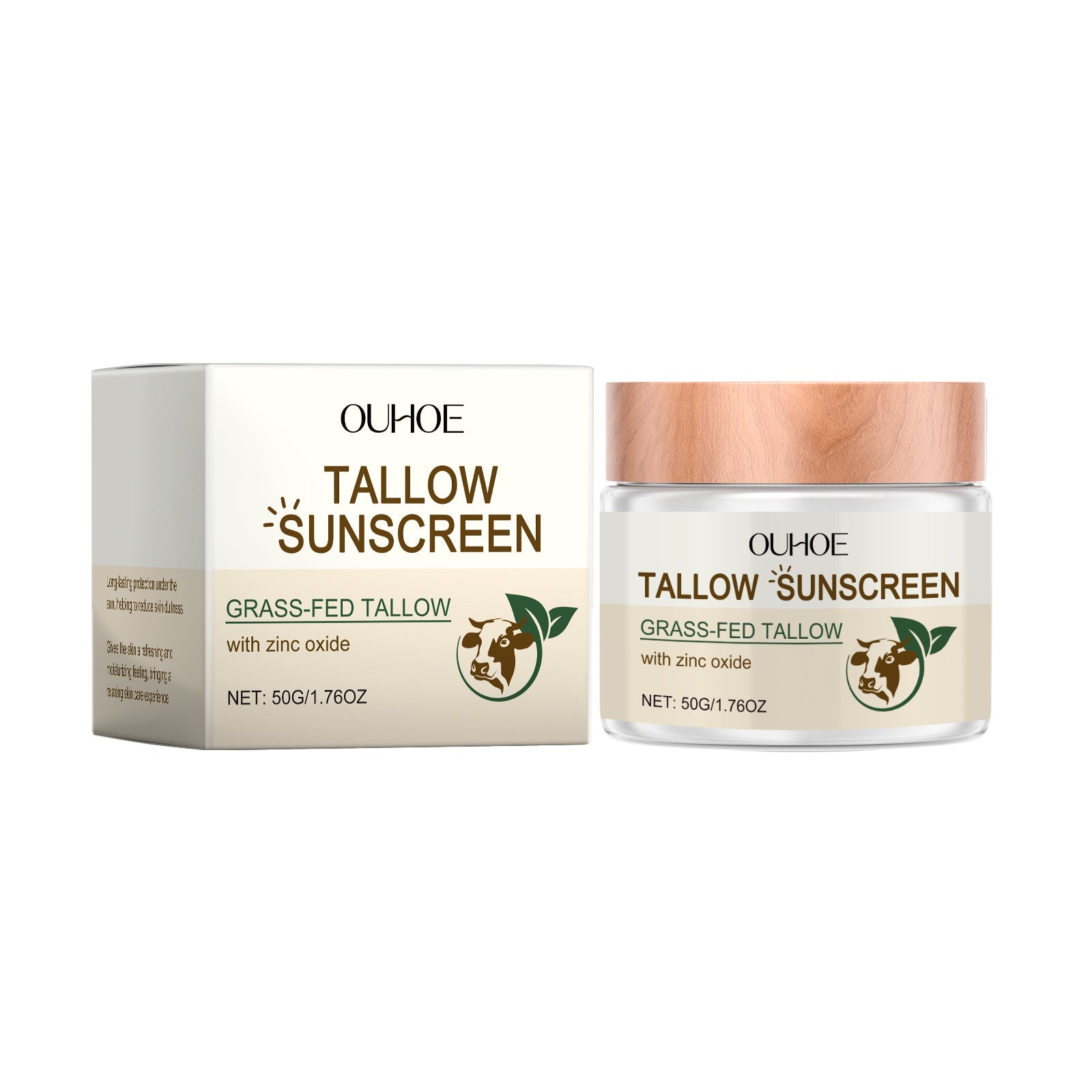 Body Care Moisturizing Sunscreen, Lightweight Outdoor Protection, Gentle Daily Skin Shield ,50g