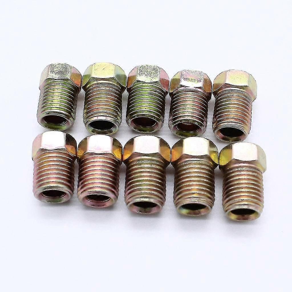 25ft 3/16 Od Metal Brake Line Rustproof Brake Line Tubing Coil Fitting Set