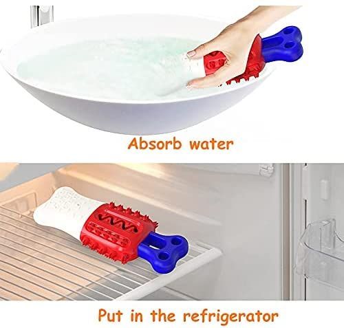 Dog Cooling Chew Toys Teeth Cleaning Stick Toothbrush Molar Toys Cool Down Dog Frozen Toy