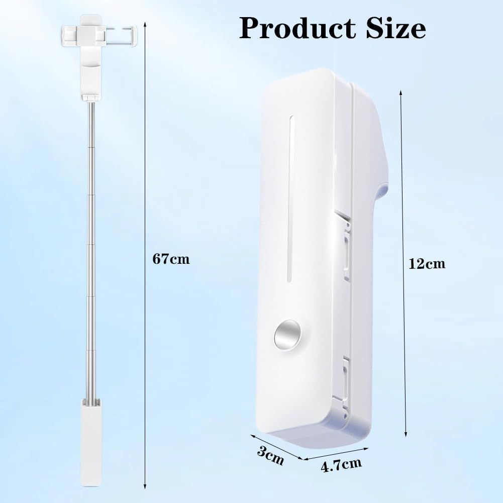 Mini Pocket Portable Bluetooth Selfie Stick Long Small Portable Selfie Rod with Phone Holder