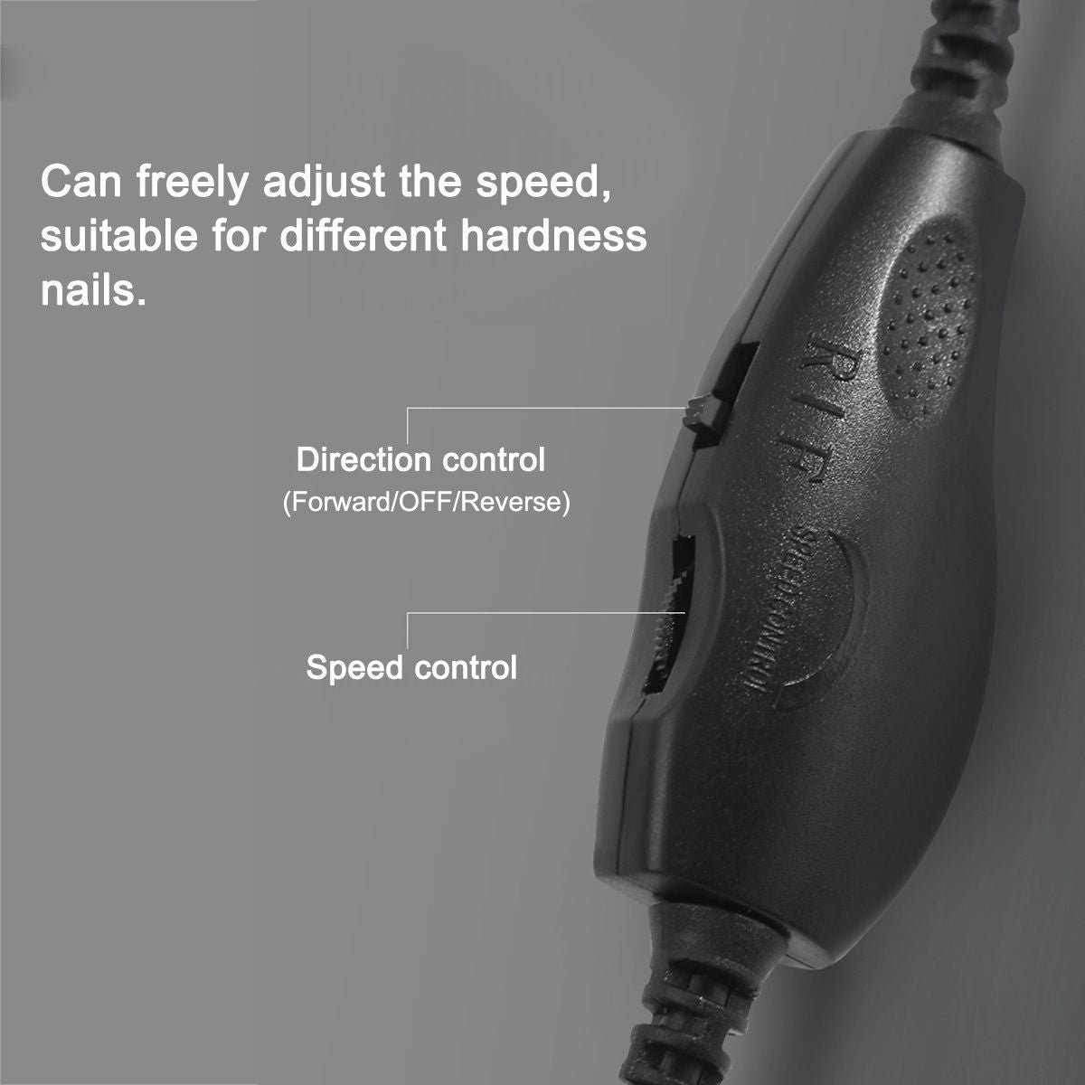 Electric Nail Drill Machine Toenail Grinder Polisher 20000 RPM Nail Filer