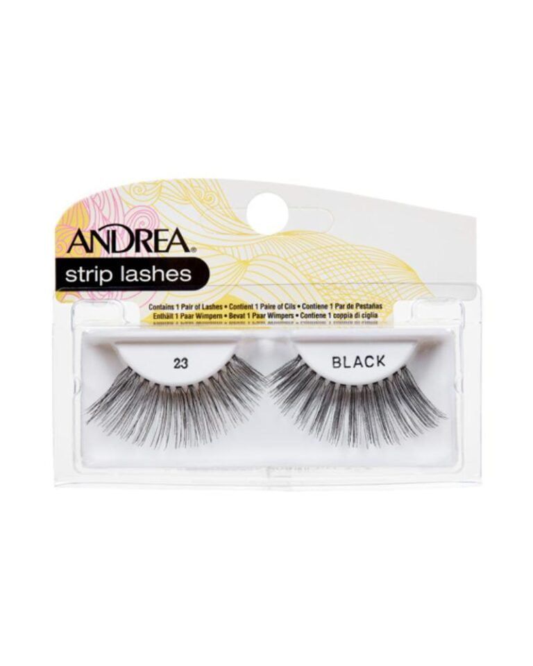 Andrea Strip Lashes 1 Pair, Black