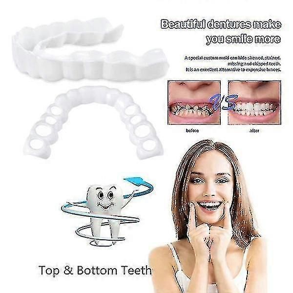 Upper/lower Comfort Fit Flex Whitening Denture Braces-bbcs zxin