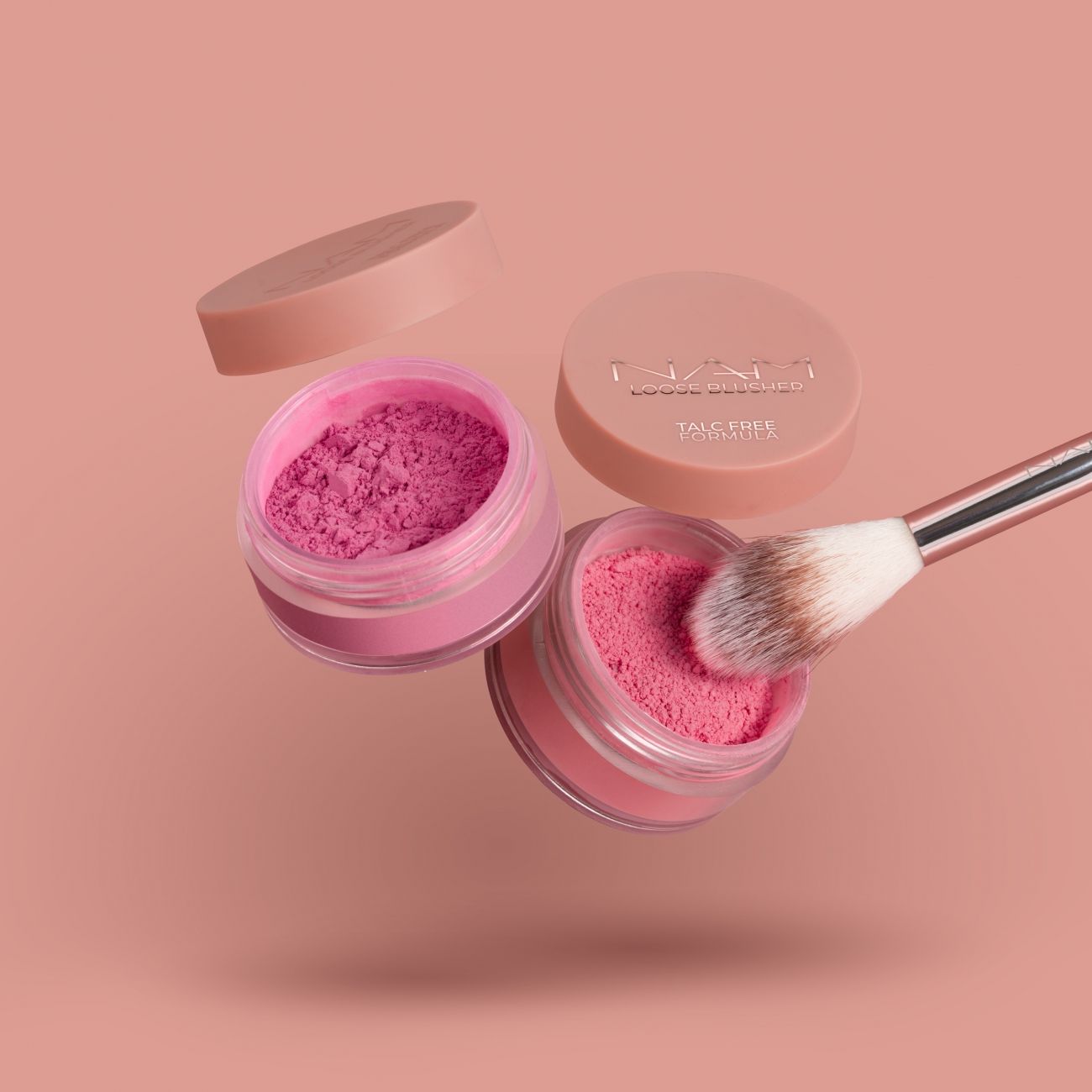 NAM Talc-Free Loose Blusher, Vegan Powder, 2.5gm