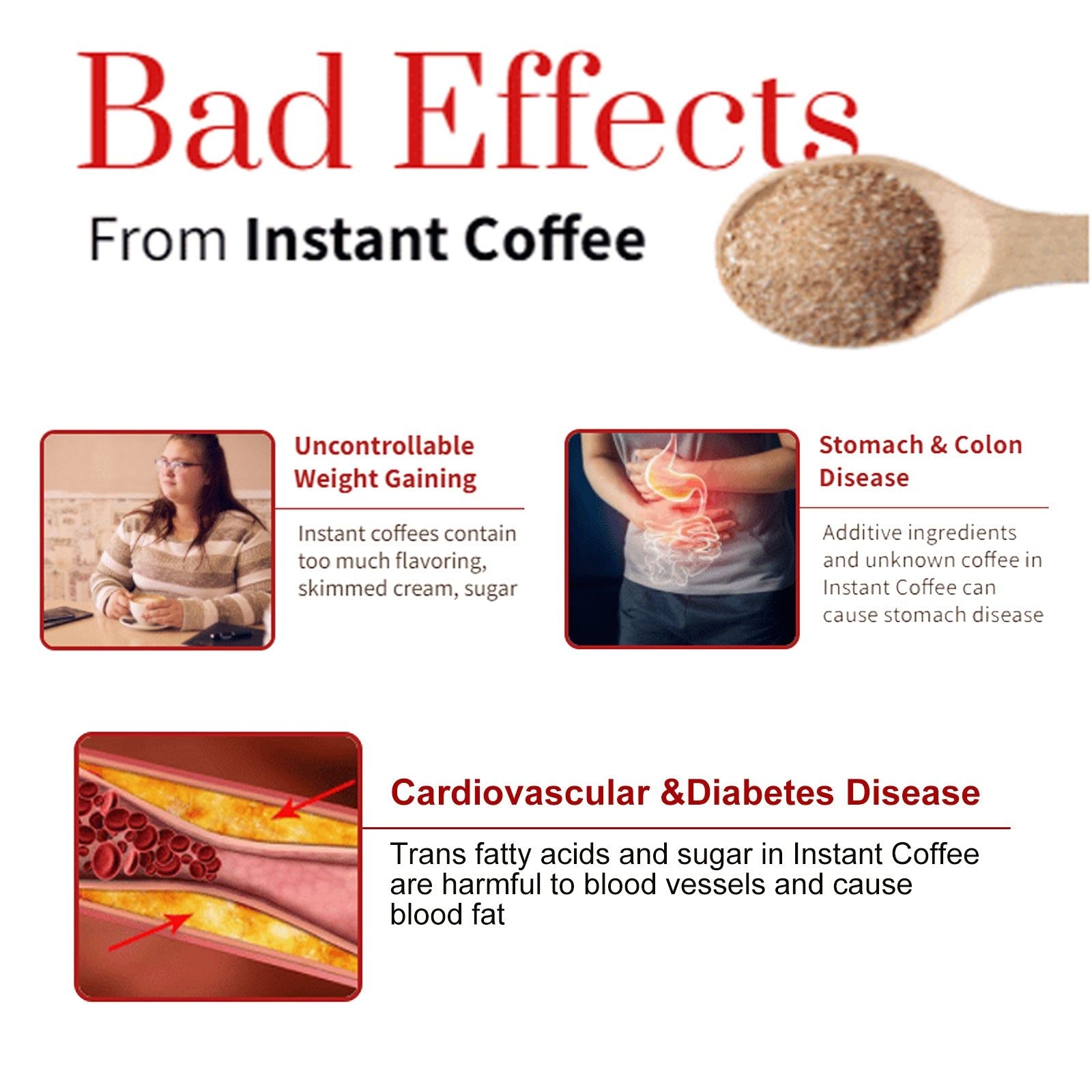 Collagen Coffee for Slimming and Shaping, Boost Energy, Reduce Wrinkles ,10bags