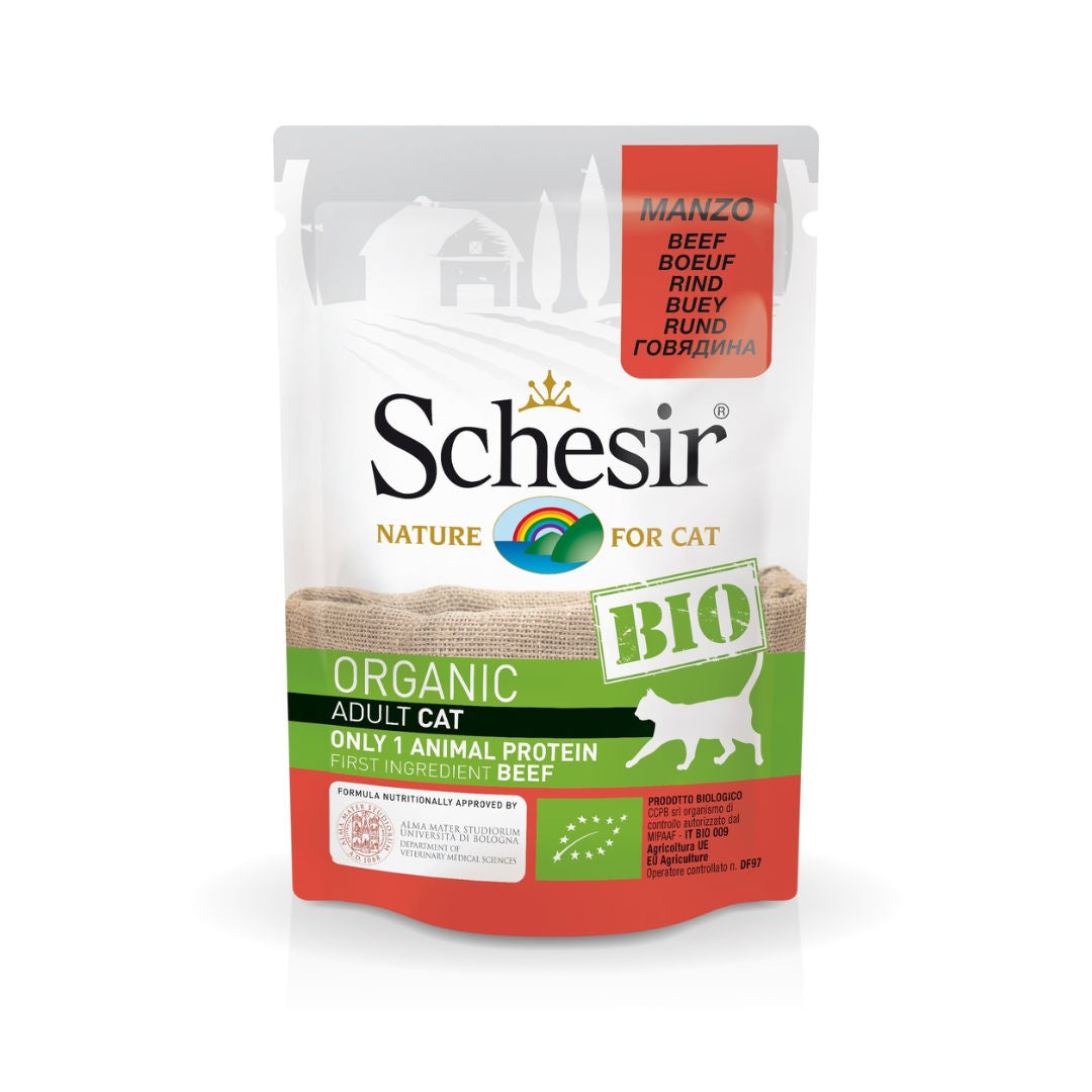 Schesir Bio Adult Wet Cat Food, 85g