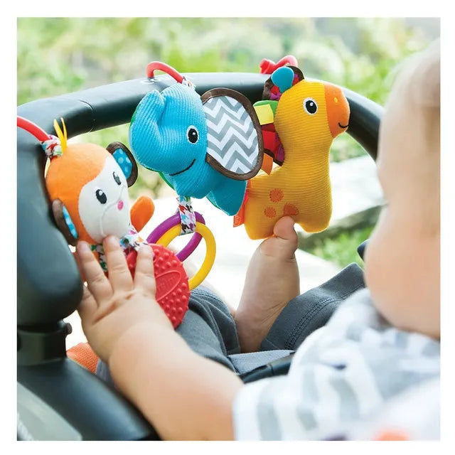 Infantino - Tag Along Travel Pals - Animals
