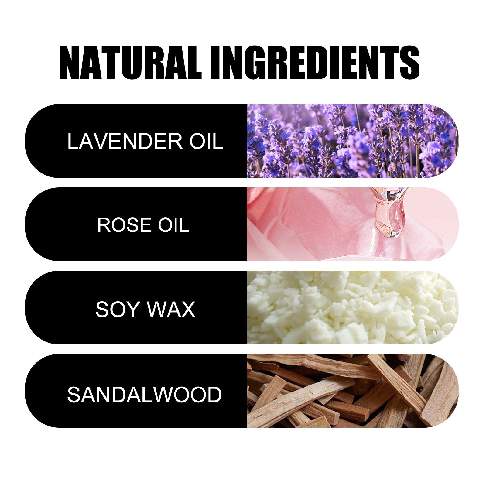 Candle Aromatherapy, Natural Lasting Fragrance, Romantic Home Decor ,120g