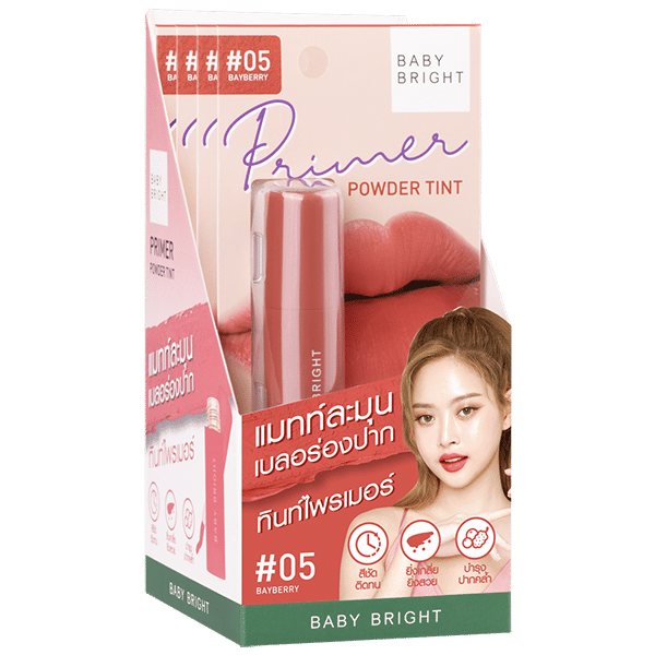 PRIMER POWDER TINT 2.4G BABY BRIGHT (M) #05 BAYBERRY