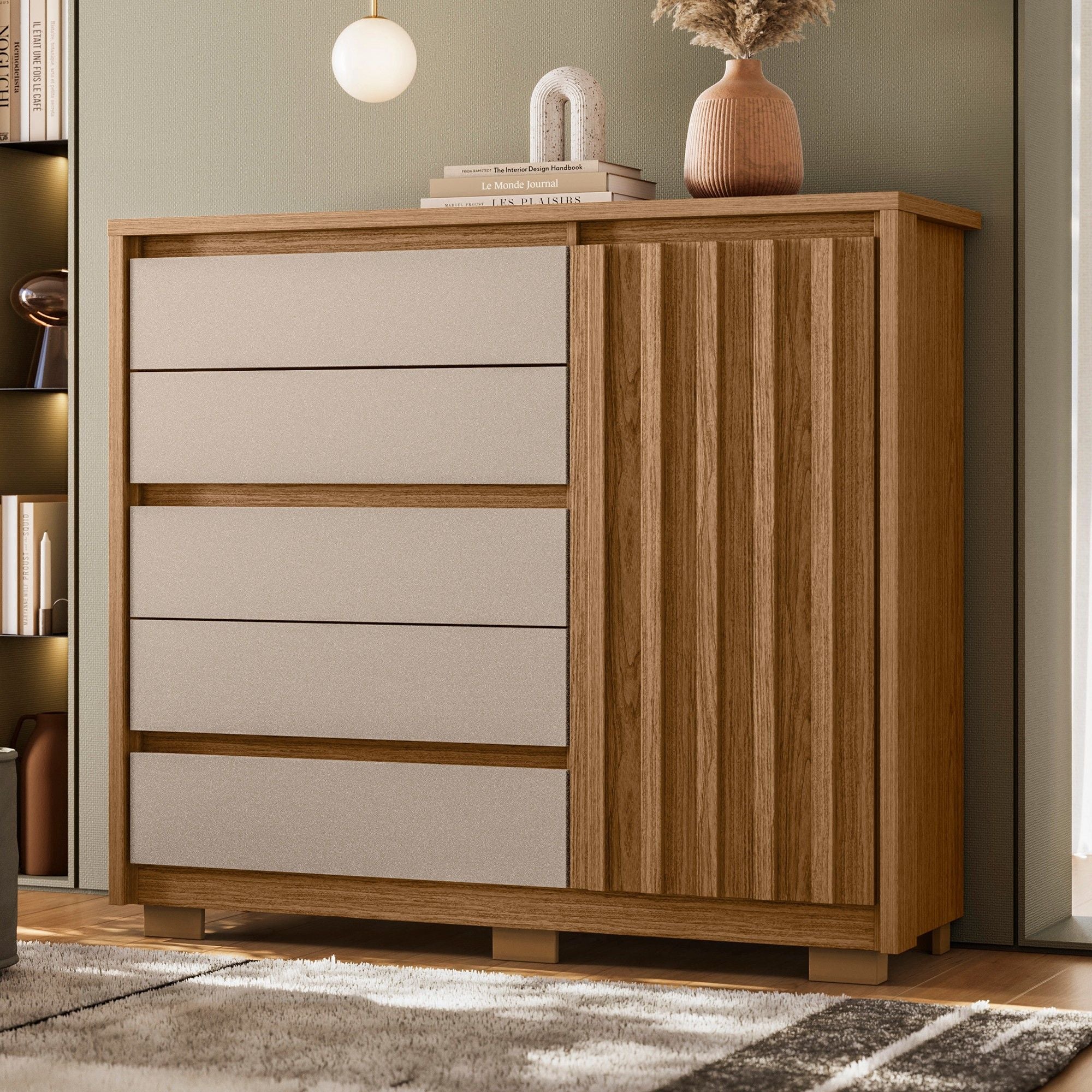 Duetto 5 Drawer Shoe Rack
