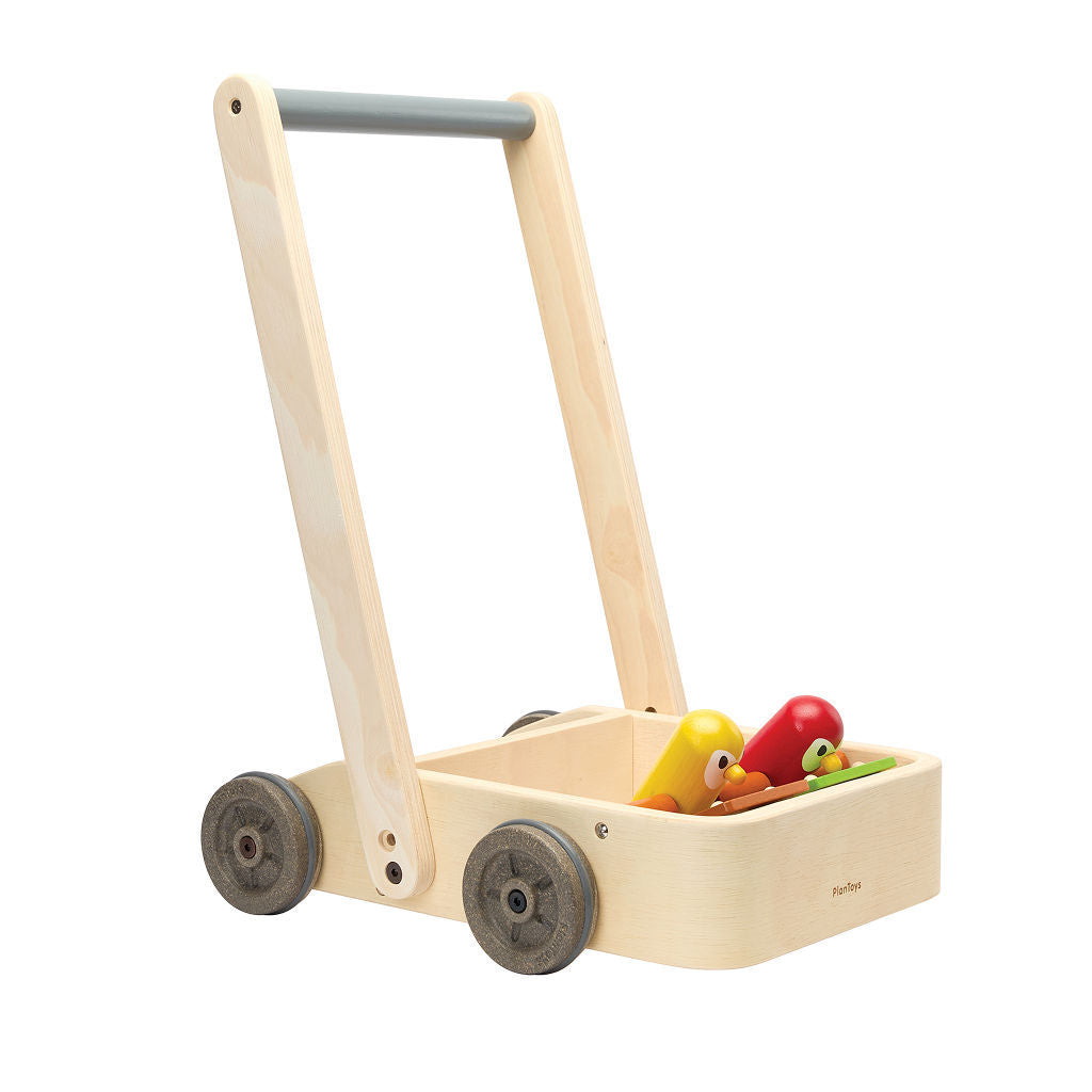 عربة المشي على شكل طائر موسيقي من PlanToys