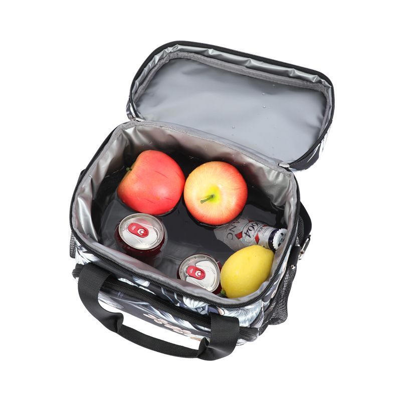 Floral Insulated Lunch Bag Waterproof Bento Cooler Tote