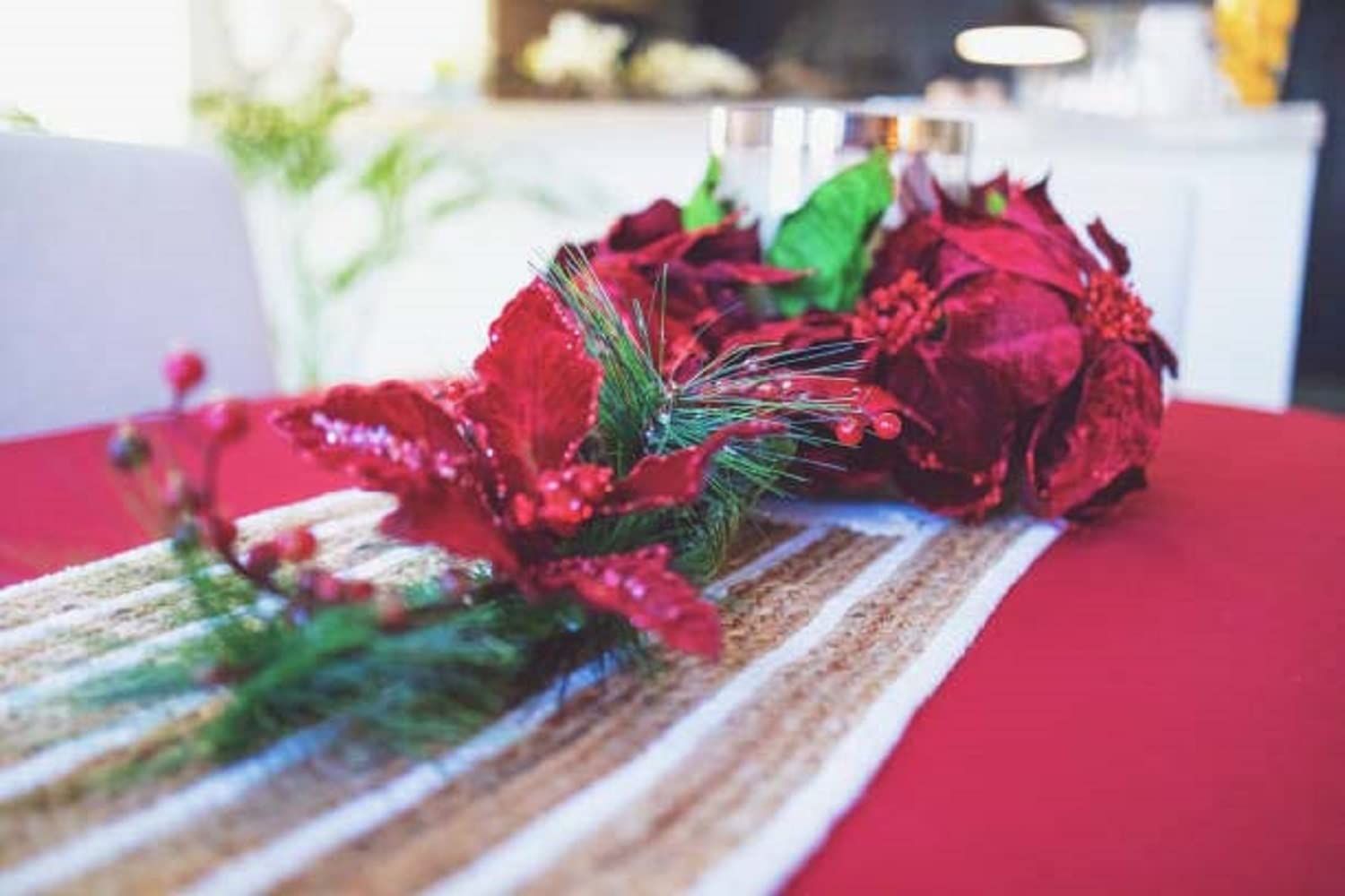 Modern Home Heat Resistant Dining Table Runner for Dining