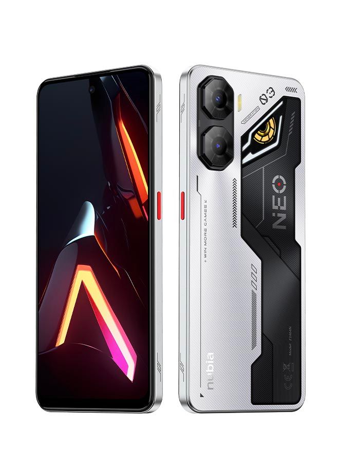 ZTE Nubia Neo 3 5G – Cyber Silver (8GB+12GB | 256GB) – Xhawi Exclusive Bundle (Cooler + Neckband)