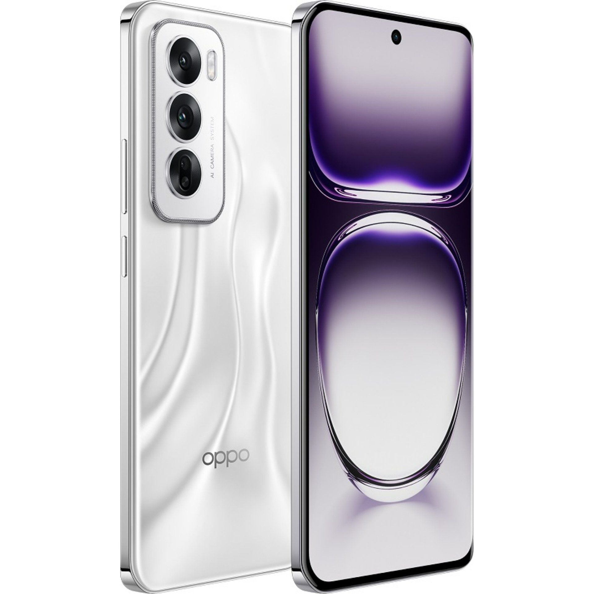Oppo Reno 12 5G 6.7" 120Hz FHD+ AMOLED Display, 12GB RAM, 512GB Storage, Astro Silver