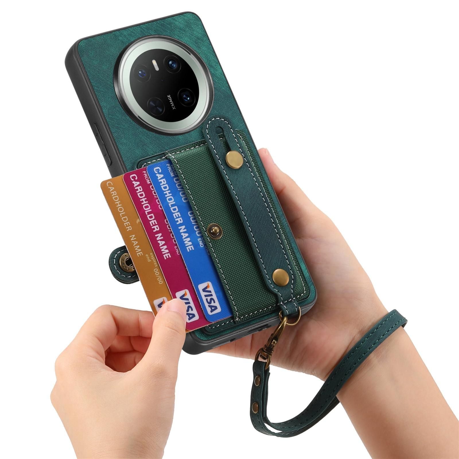 Retro Card Wallet Case For Huawei Mate 70 Pro