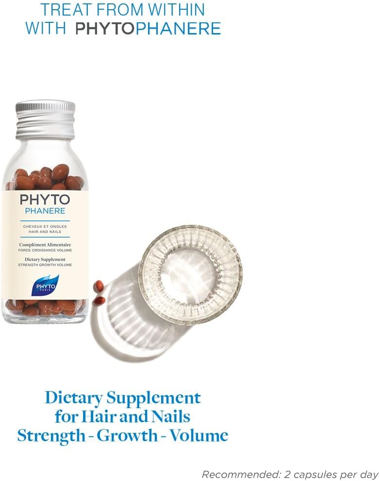 Phyto Phytophanere Hair & Nail Supplement Capsules Pack of 120's