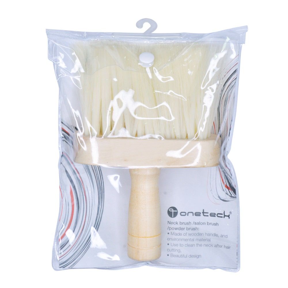 Onetech Neck Brush With Wooden Handle