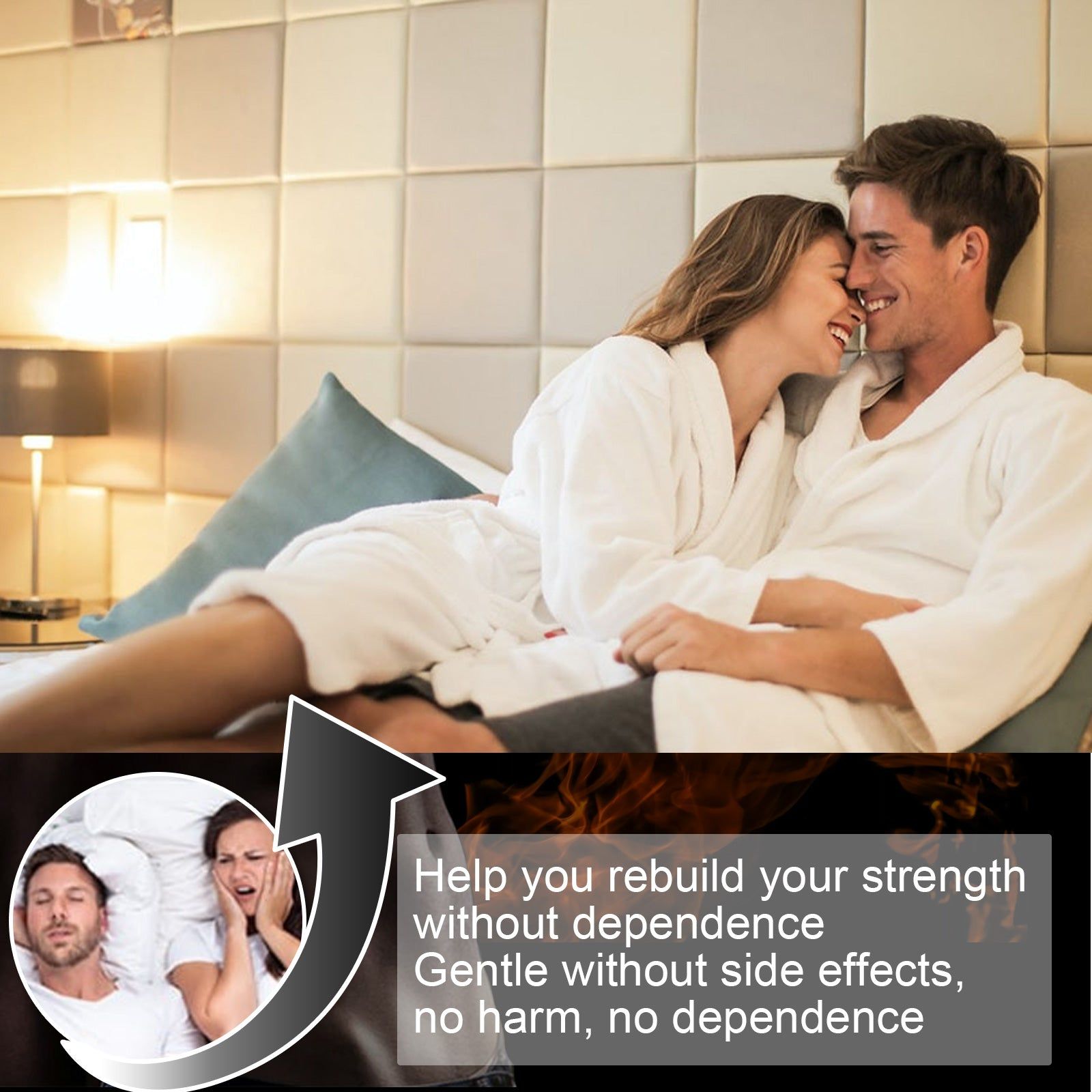Boost Male Endurance with Massage Oil, Natural Body Care for Men ,10ml/box