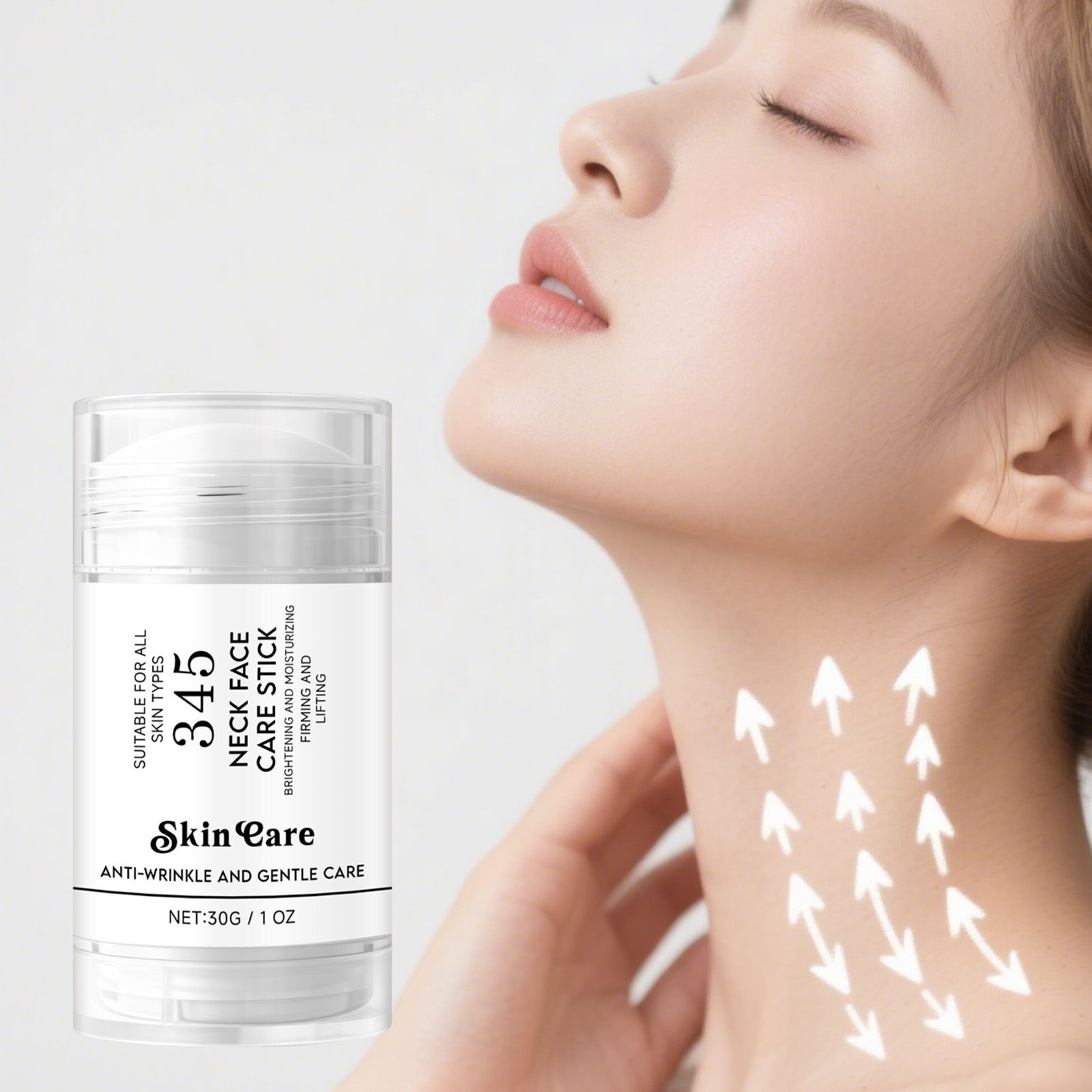 Neck Care Cream Stick Moisturizing Balm 30g