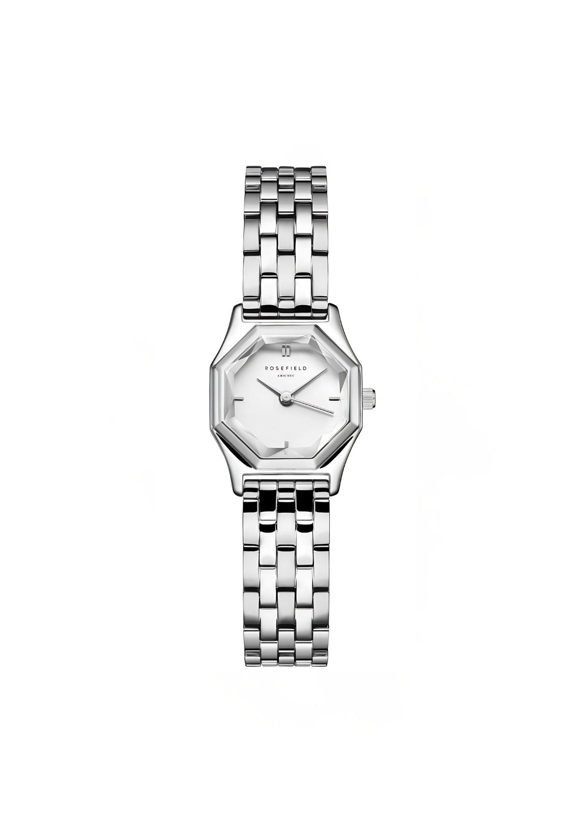 Rosefield gemme-white-steel-silver-gwsss-g04