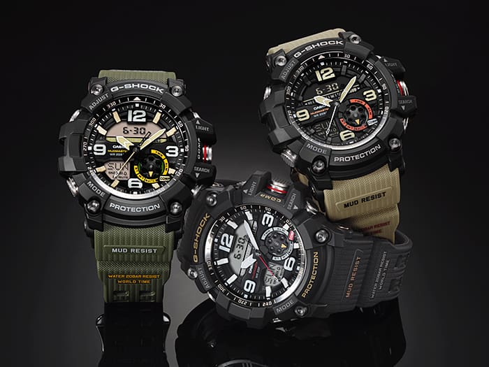 ساعة Casio G-SHOCK MUDMASTER GG-1000 Twin Sensor Tough