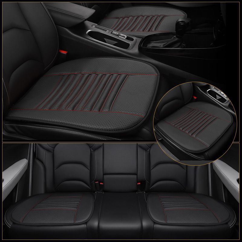 Car Front Seat Leather Car Seat Cushion Cover Waterproof Seat Pads For Car