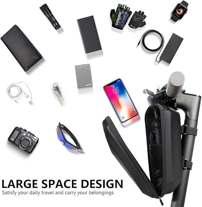 4L Electric Scooter Bag Front Tube Bag Handlebar Bag Waterproof Front Pocket