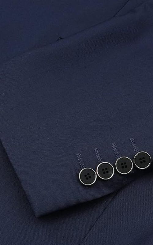 Navy Designer Stylish Party Wear Suit for Men wedding groom suit Gift For Him
