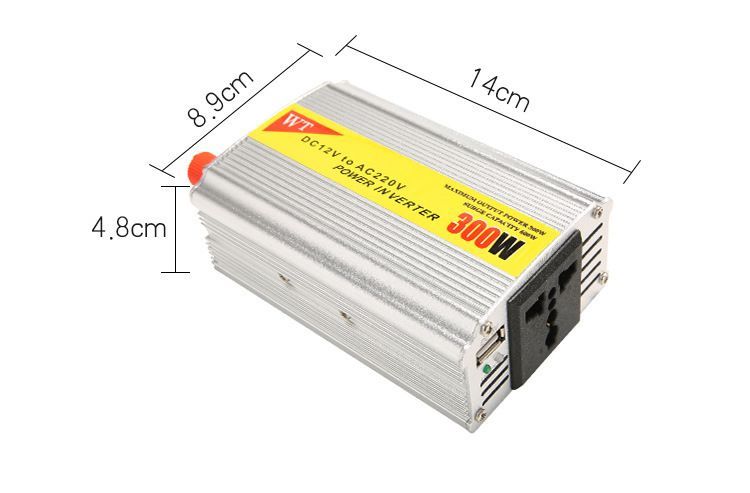 300W Car Inverter 12V To 220V 110V AC Power Inverter Car Charger Adapter