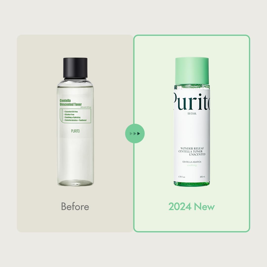 PURITO Wonder Releaf Centella Toner Unscented [200ml]