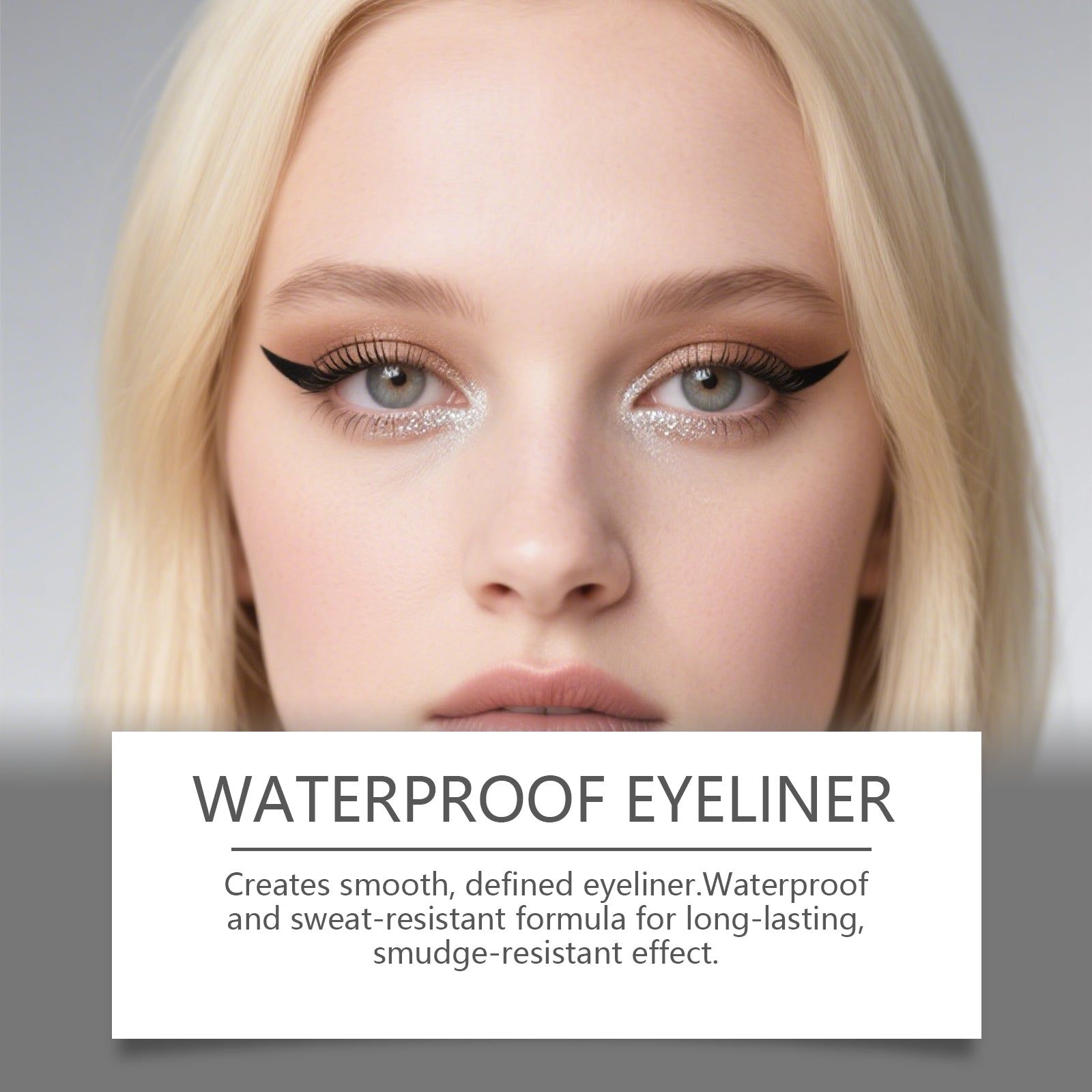 Long-Lasting Smooth Eyeliner Gel Pen, Waterproof, Smudge-Proof, Makeup Essential ,1pcs