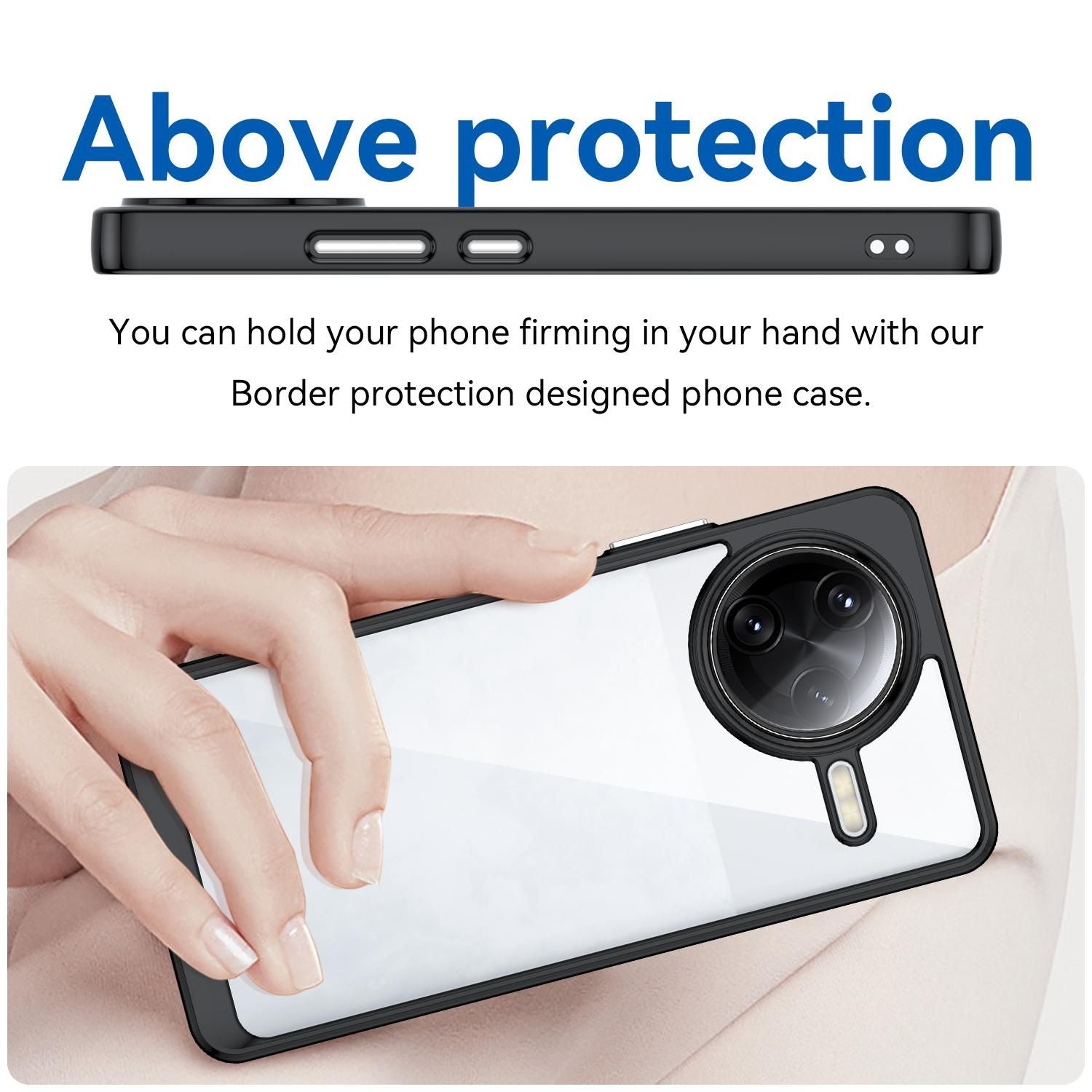 Acrylic + TPU Phone Case For Xiaomi Poco F7 Ultra