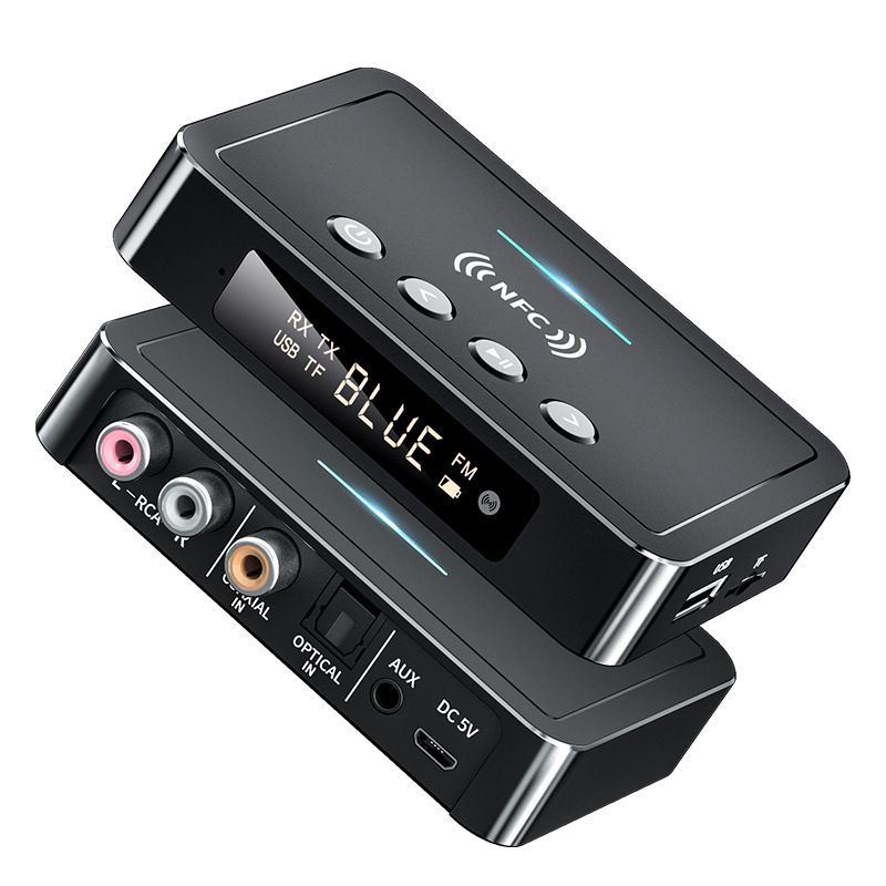 Nfc Bluetooth Receiver 5.0 Wireless Audio Tranmitter 3 In 1 Bluetooth Adapter