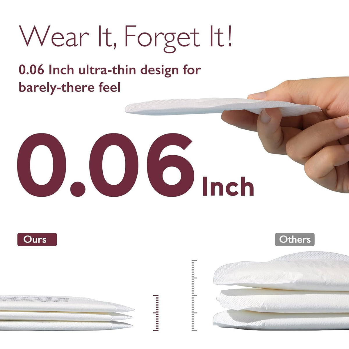 Momcozy Ultra-Thin Disposable Nursing Pads - 60 counts