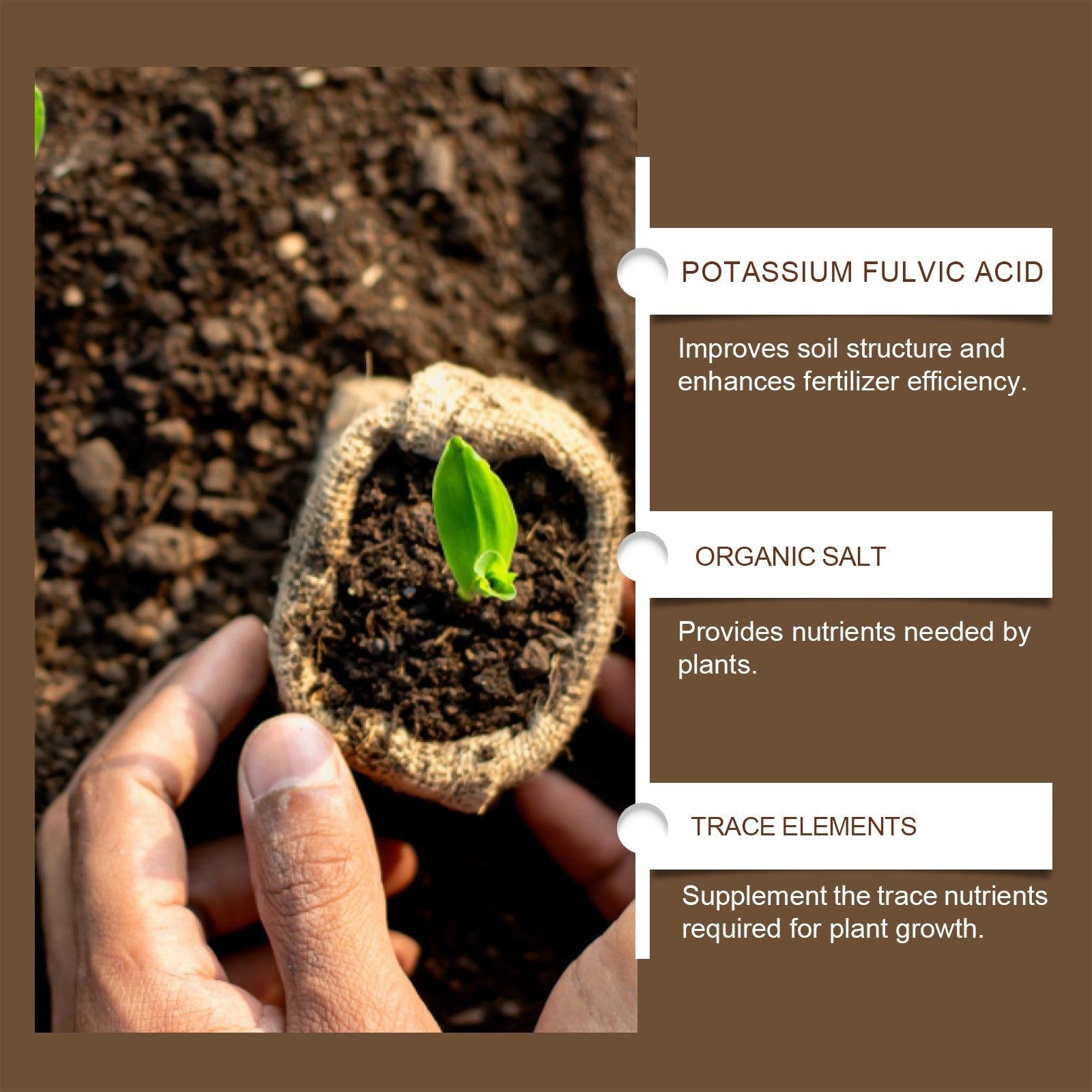 Boost Soil Fertility with Organic Loosening Agent, Enhance Crop Growth and Yield ,120g