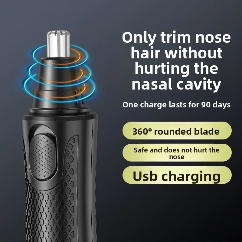 Portable USB Rechargeable Nose Hair Trimmer