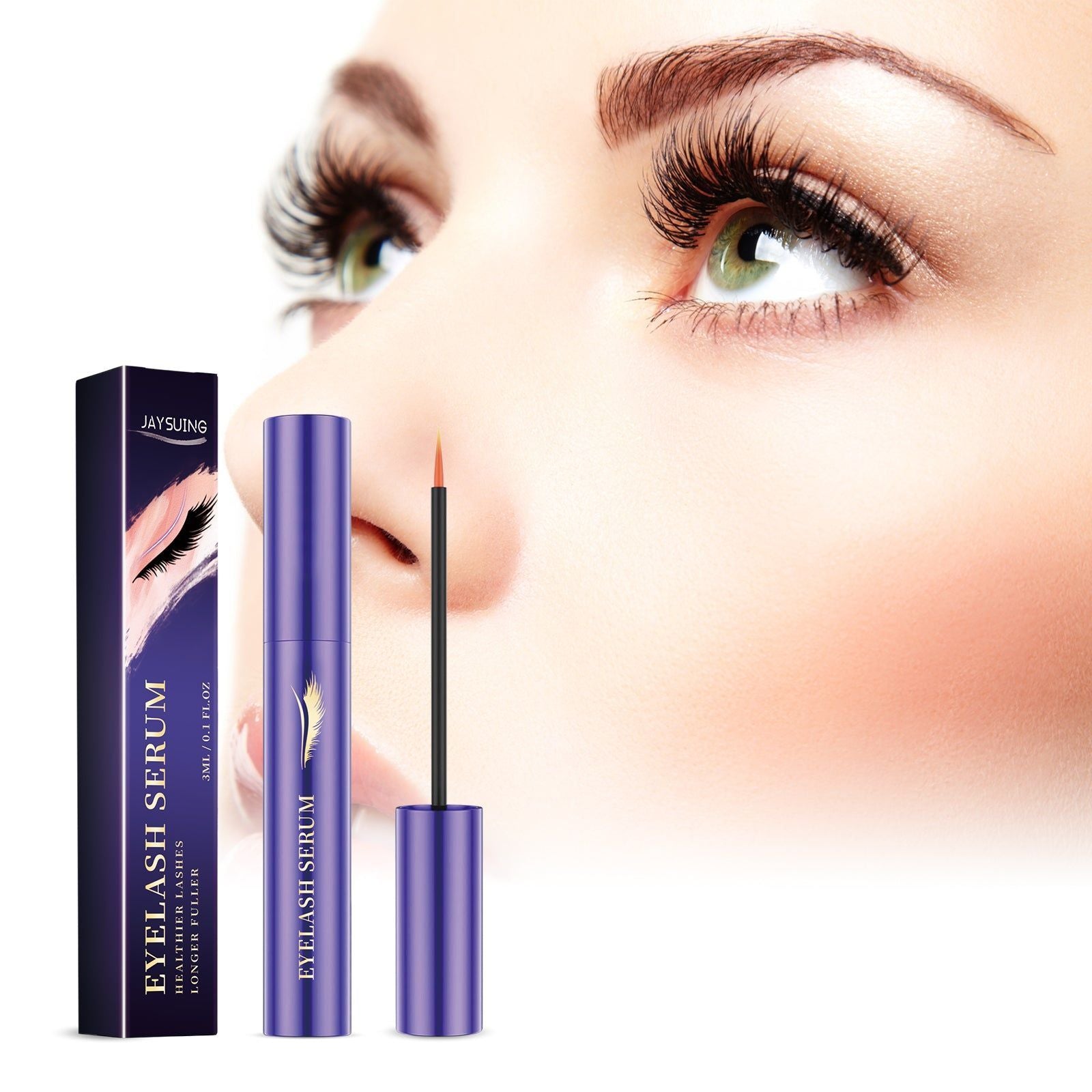 Natural Warping Mascara, Nourishing, Curling, Volumizing, Non-Smudge ,3ml