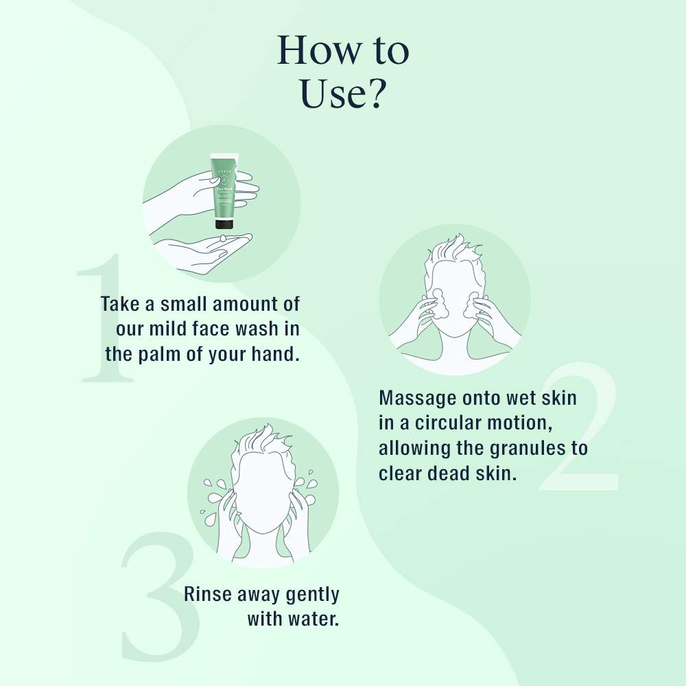 Arata Natural Refreshing Face Wash (50 Ml)