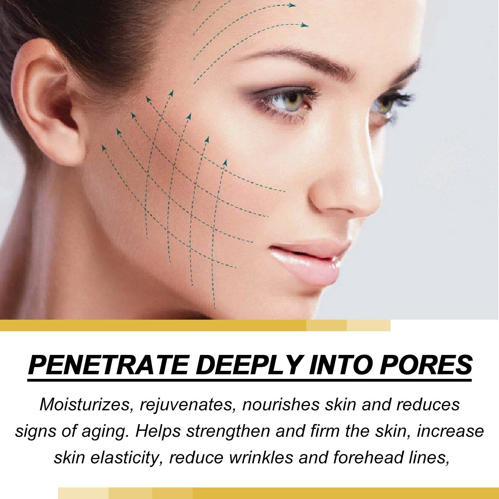 Collagen Mask for Firming Skin and Smoothing Wrinkles, Hydrating Anti-Aging Facial Patch ,1set