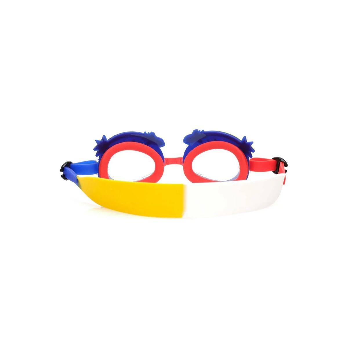 Aqua2ude Mini Rocket Splash Swim Goggles, Royal Blue/Red, 3+ Years