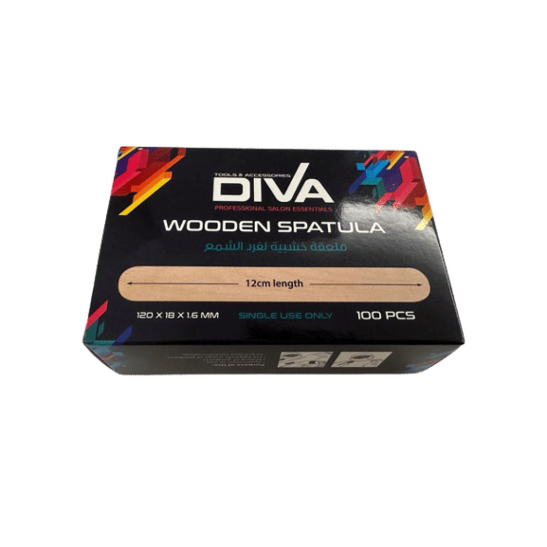 Diva Wooden Spatula, 1x100pcs
