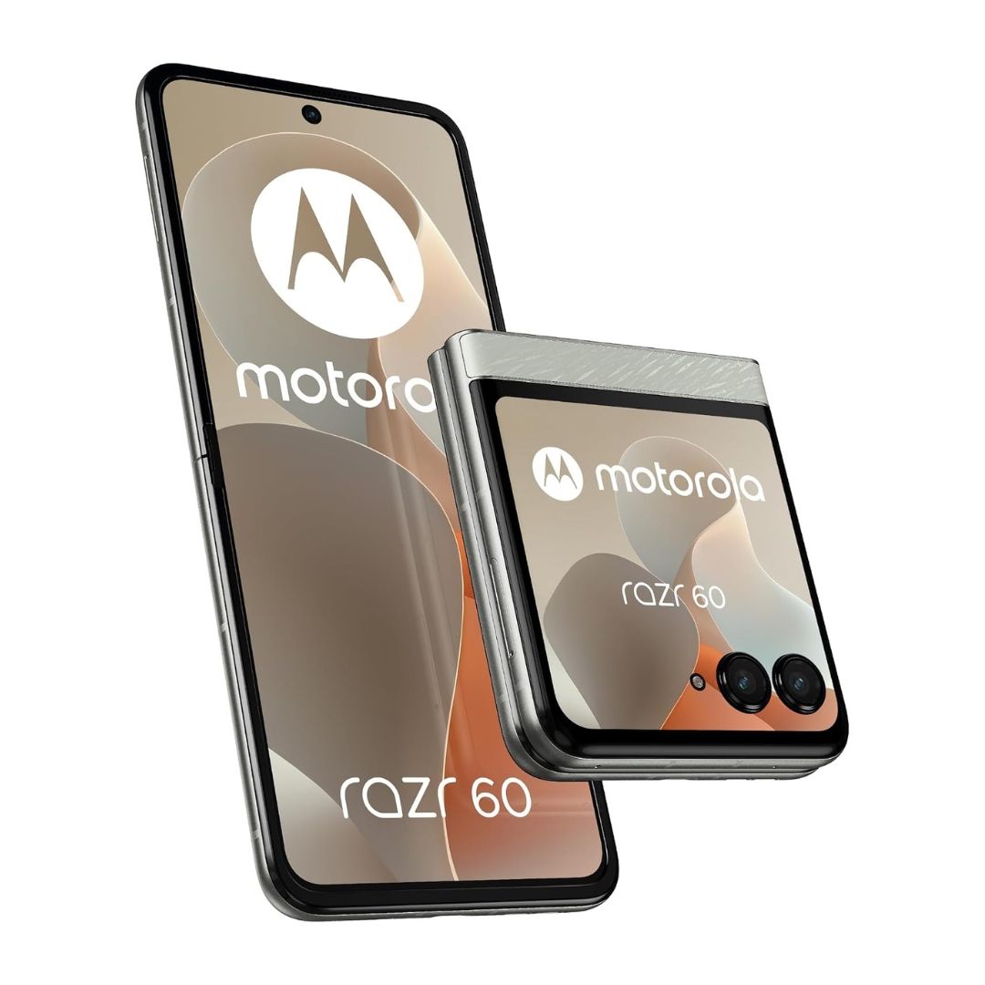 MOTOROLA Razr 60 5G, 8+16GB RAM Boost, 256GB ROM, MediaTek Dimensity 7400X, 6.9 + 3.6Inch pOLED Display