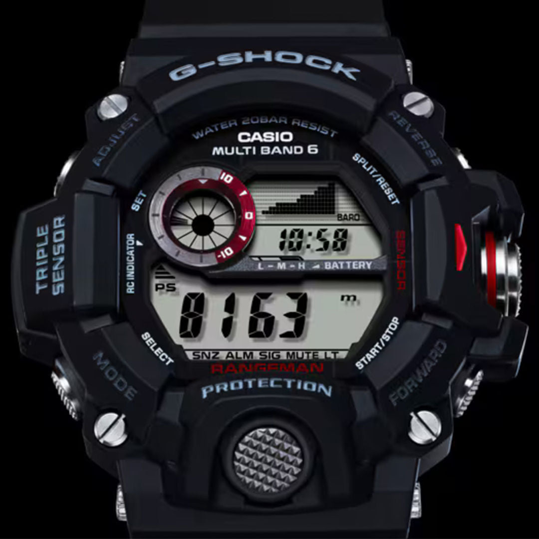 Casio GW-9400-1 G-SHOCK RANGEMAN Digital Watch for Men