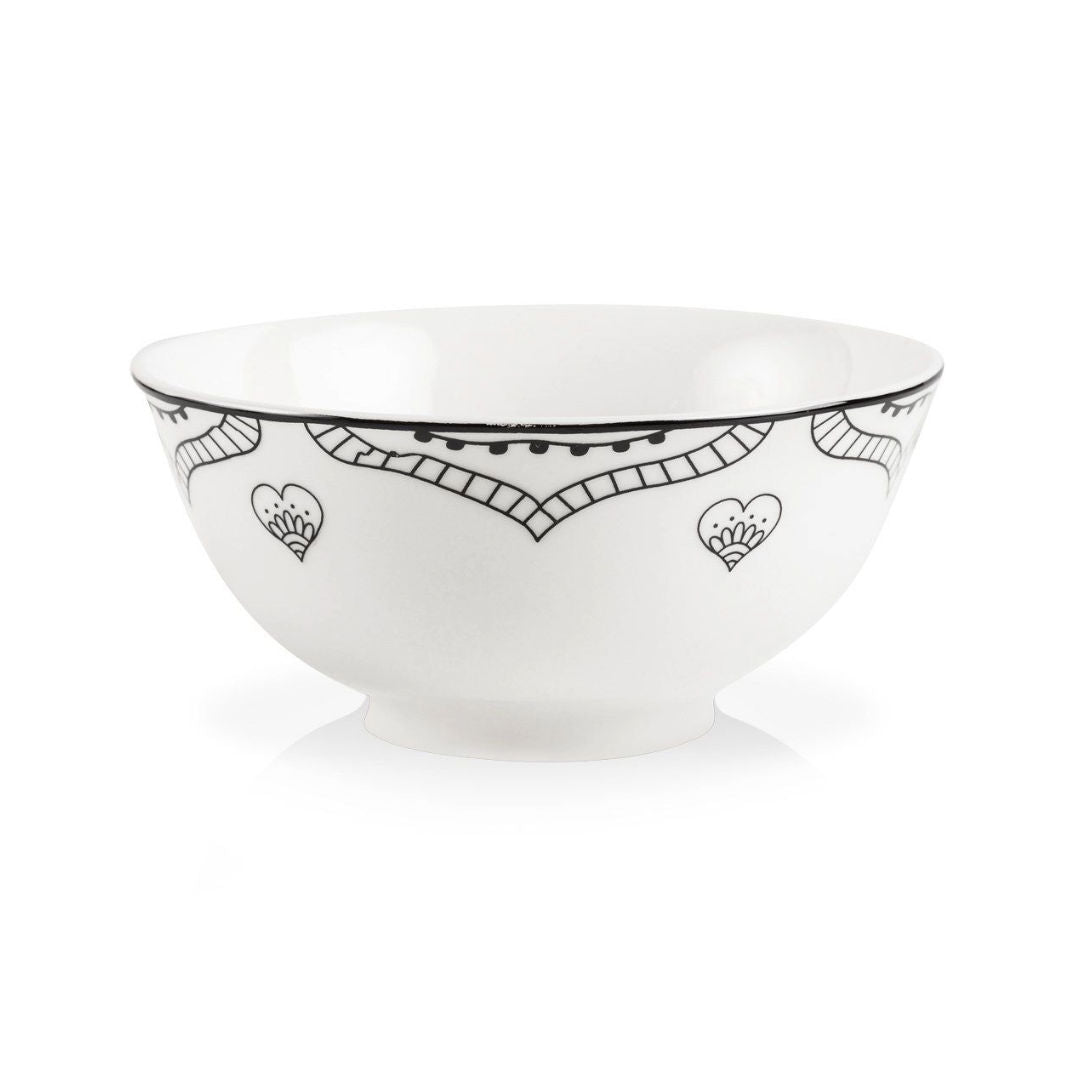 NAVA Porcelain Cereal Bowl Maya, 15.5cm
