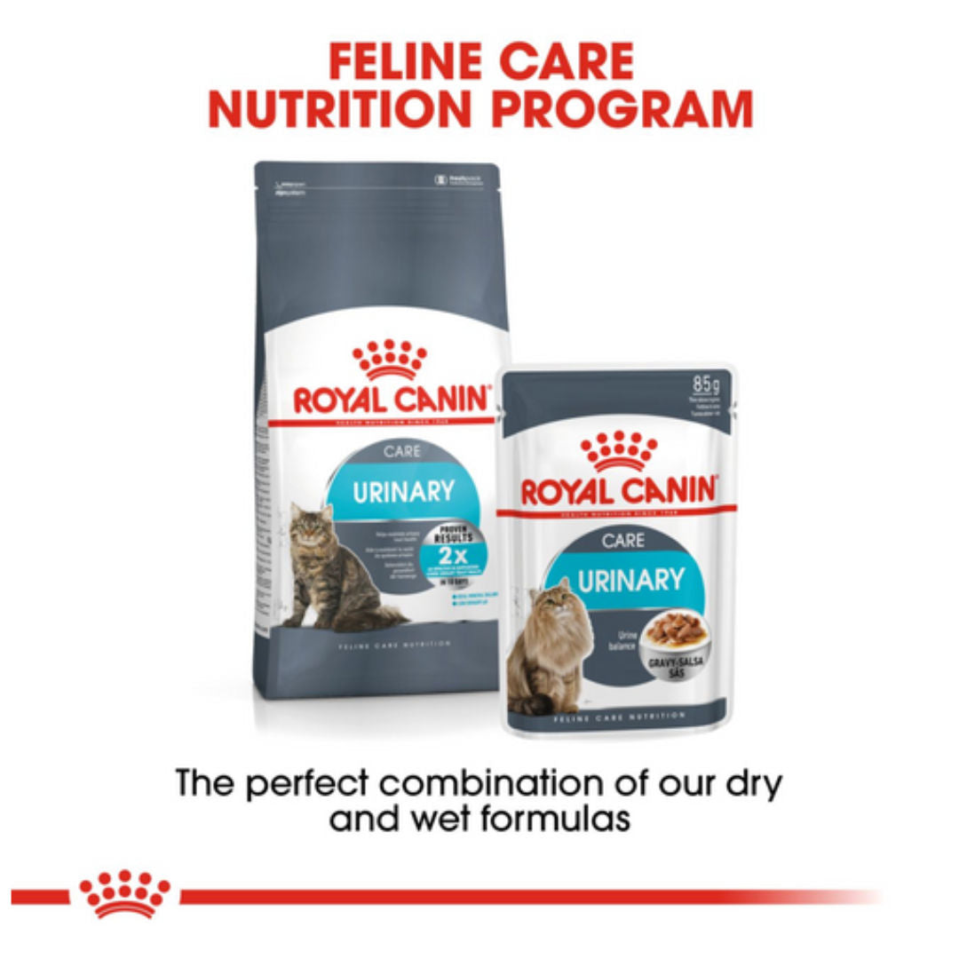 Royal Canin Feline Care Nutrition Urinary Care Wet Cat Food Pouches, 12x85gm