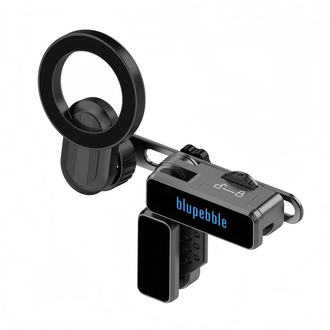 Blupebble Roadmag Halo Screen Clip Holder Black