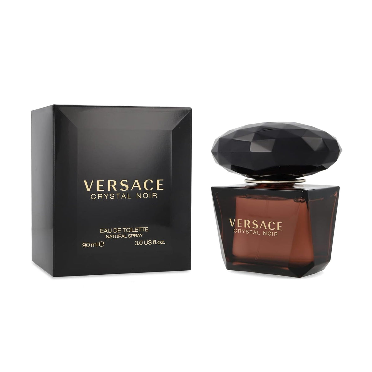 Versace Crystal Noir Pour Femme Eau de Parfum for Women, 90ml