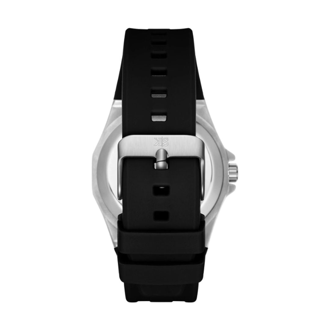 KENNETH SCOTT Men's Automatic Black Dial Watch, K25301 Series