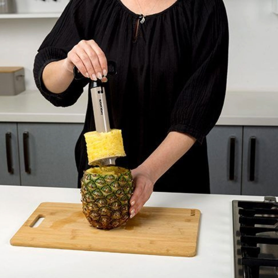 Nava Plastic Pineapple Peeler Corer And Slicer Misty